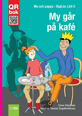 My går  på kafé - DigiLäs Lätt C (e-bok) av Esm