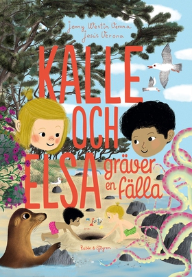 Kalle och Elsa gräver en fälla (e-bok) av Jenny