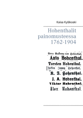 Hohenthalit painomusteessa 1762-1904 (e-bok) av