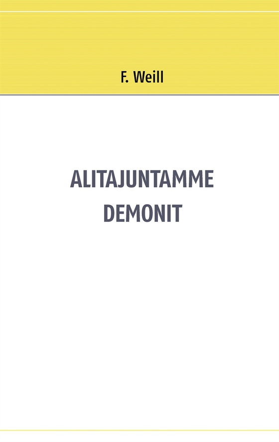 Alitajuntamme demonit