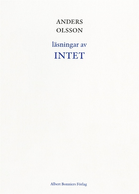 Läsningar av Intet (e-bok) av Anders Olsson