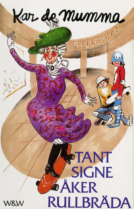 Tant Signe åker rullbräda