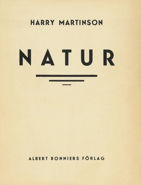 Natur : dikter (e-bok) av Harry Martinson