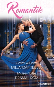 Miljardär till jul/Drama i Rom (e-bok) av Cathy