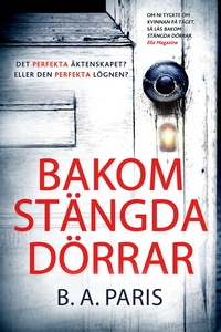 Bakom stängda dörrar (e-bok) av B.A. Paris