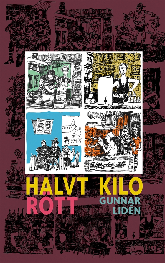 Halvt kilo rött: Teckningar och dikter från Grekland 2015-2016 (e-bok) av Gunnar Lidén