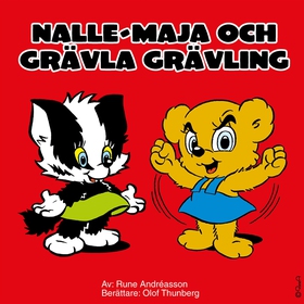 Nalle-Maja och Grävla Grävling (ljudbok) av Run