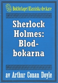 Sherlock Holmes: Äventyret med blodbokarna – Återutgivning av text från 1947