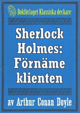 Sherlock Holmes: Äventyret med den förnäme klie