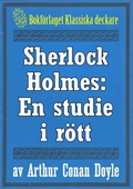 Sherlock Holmes: En studie i rött – Återutgivning av text från 1927