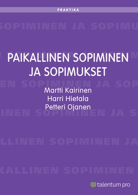 Paikallinen sopiminen ja sopimukset (e-bok) av 