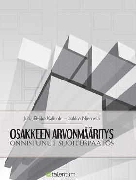Osakkeen arvonmääritys (e-bok) av Juha-Pekka Ka
