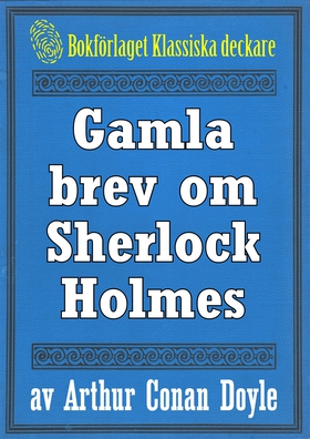 Gamla brev om Sherlock Holmes - Återutgivning a