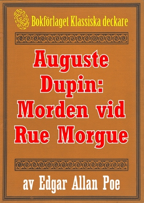 Auguste Dupin: Morden vid Rue Morgue – Återutgi