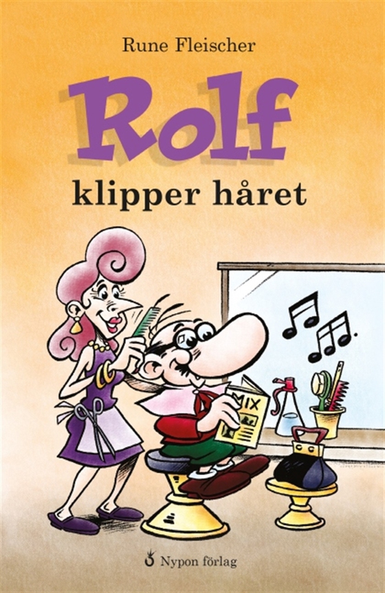 Rolf klipper håret