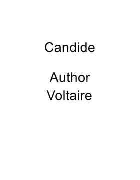 Candide (e-bok) av Voltaire