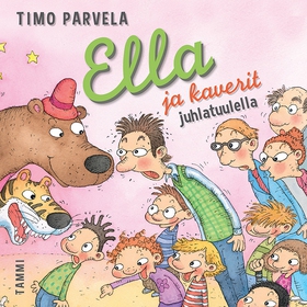 Ella ja kaverit juhlatuulella (ljudbok) av Timo
