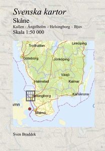 Svenska kartor. Kullen - Ängelholm – Helsingbor