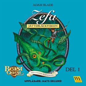 Zefa - jättebläckfisken (ljudbok) av Adam Blade
