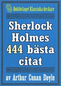 Sherlock Holmes 444 bästa citat om brottsbekämpning