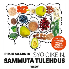Syö oikein, sammuta tulehdus (ljudbok) av Pirjo