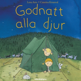 Godnatt alla djur (ljudbok) av Lena Arro