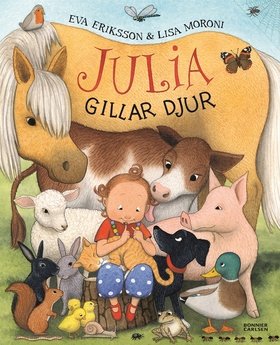 Julia gillar djur (e-bok) av Eva Eriksson, Lisa