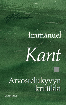 Arvostelukyvyn kritiikki (e-bok) av Immanuel Ka