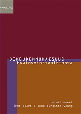 Oikeudenmukaisuus hyvinvointivaltiossa (e-bok) 