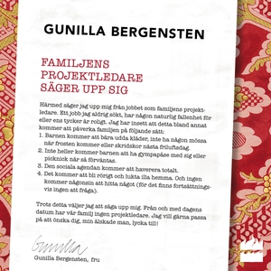 Familjens projektledare säger upp sig (ljudbok)