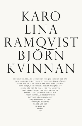 Björnkvinnan (e-bok) av Karolina Ramqvist