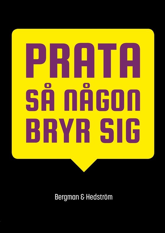 Prata så någon bryr sig