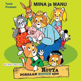 Miina ja Manu Routa porsaan kotiin ajaa (ljudbo