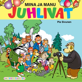 Miina ja Manu juhlivat (ljudbok) av Pia Sivunen