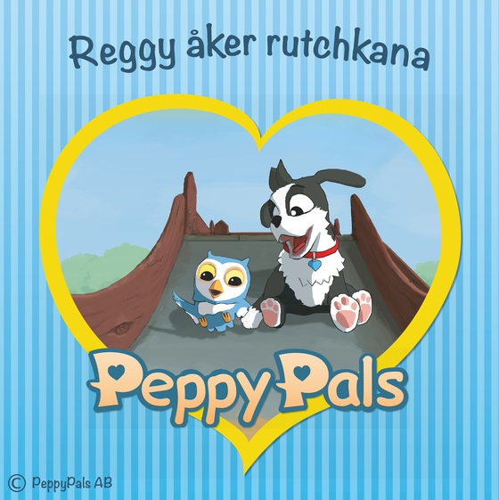 Reggy åker rutschkana