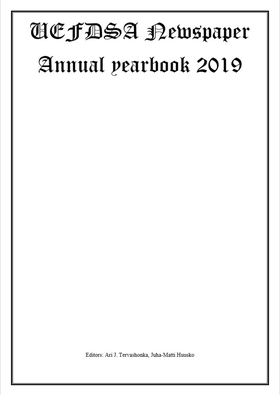 UEFDSA Newspaper Annual yearbook 2019 (e-bok) a