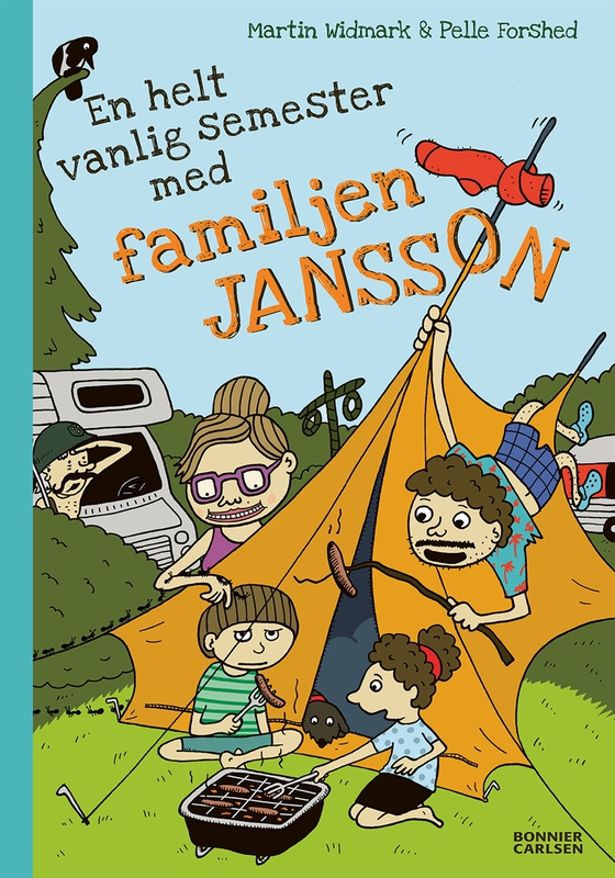 En helt vanlig semester med familjen Jansson (e-bok) av Martin Widmark