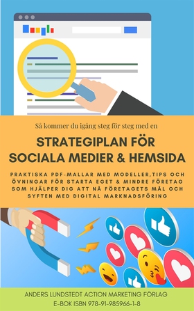 Strategiplan för sociala medier och hemsida (e-