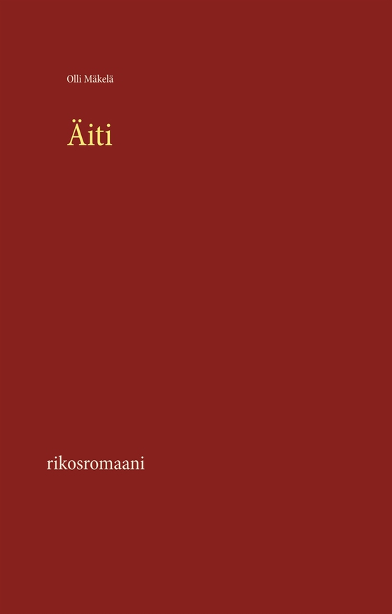 Äiti: rikosromaani