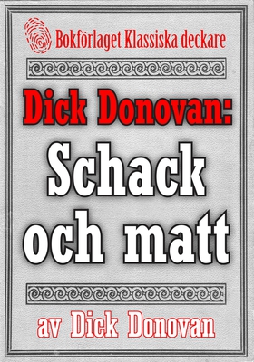 Dick Donovan: Schack och matt. Återutgivning av
