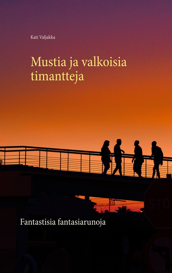 Mustia ja valkoisia timantteja: Fantastisia fantasiarunoja