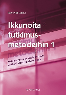 Ikkunoita tutkimusmetodeihin 1 (e-bok) av 