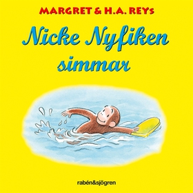 Nicke Nyfiken simmar (ljudbok) av Margret Rey, 