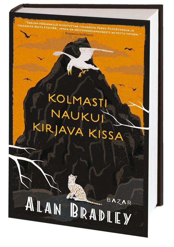 Kolmasti naukui kirjava kissa