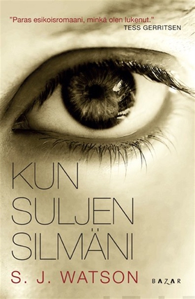 Kun suljen silmäni (e-bok) av S. J. Watson