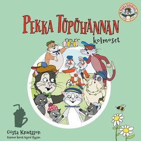 Pekka Töpöhännän kolmoset (ljudbok) av Gösta Kn