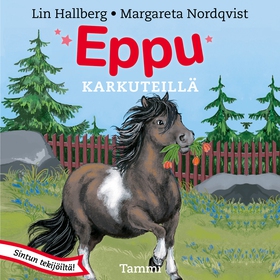 Eppu karkuteillä (ljudbok) av Lin Hallberg