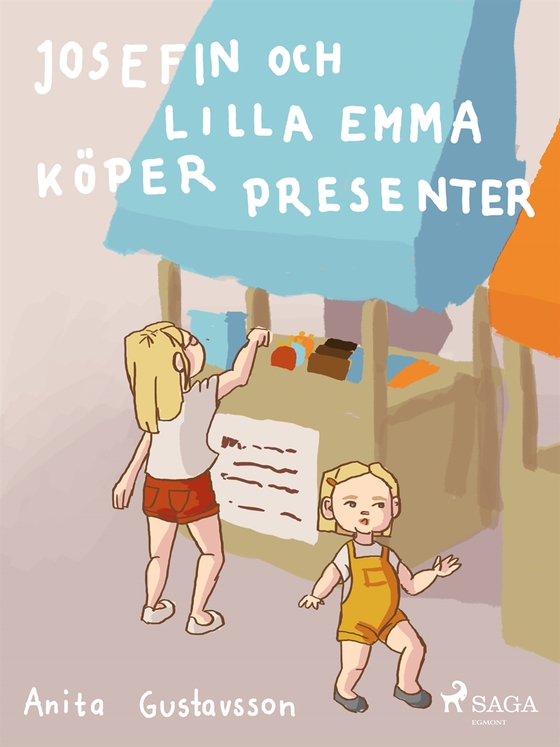 Josefin och lilla Emma köper presenter