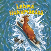 Lehmä liukumäessä