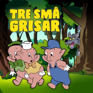 Tre små grisar (ljudbok) av